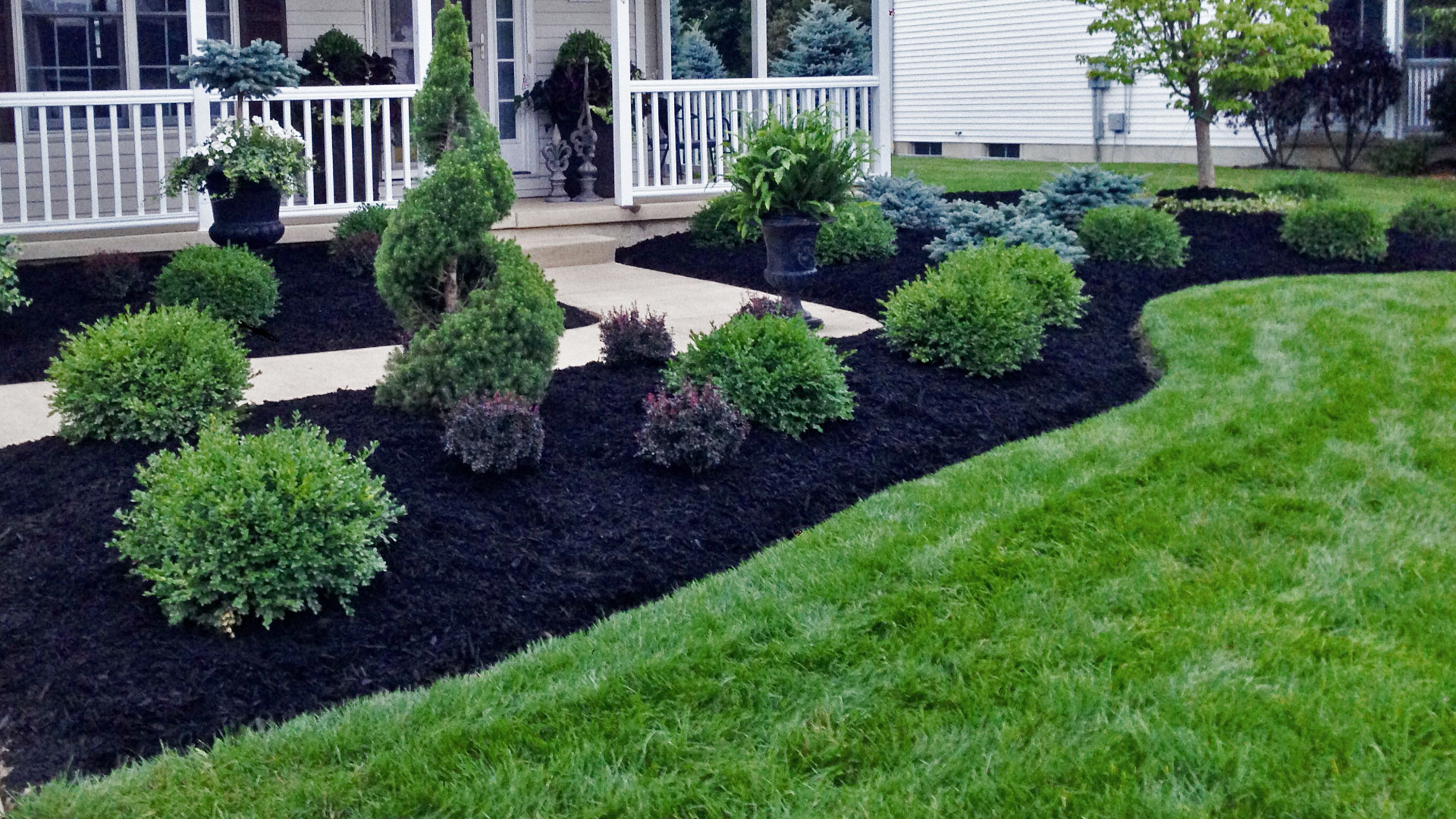 Landscape Trimming, Mulch Installation, Lawn Mowing, & Yard Cleanups in